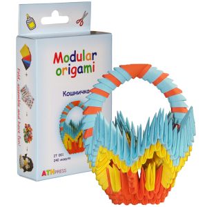 Модулно оригами - Кошничка