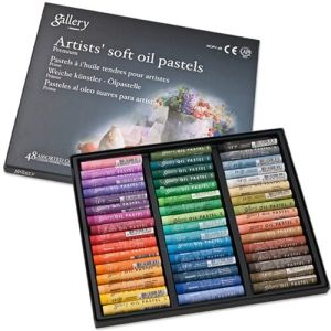 Soft oil pastels set of 48 colors
