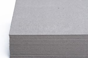 Grey hard board 2 mm - 70x100 cm.