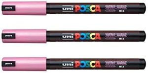 POSCA акрилен маркер 1MR - Розов металик