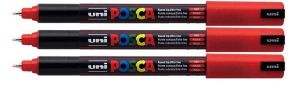 POSCA acrylic pen 1MR - Red
