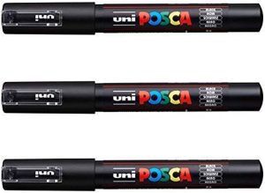 POSCA acrylic pen 1M - Black