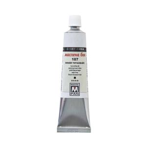 Oil color Maestro Pan 45 ml. - Enamel titanium white 107