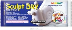 Air dry clay 1kg - White