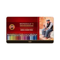 Акварелни моливи 72 цвята KOH-I-NOOR “Монделуз” 