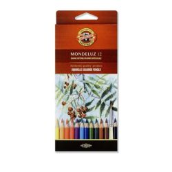 Watercolor pencils set of 12 colors