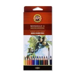 Акварелни моливи 24 цвята KOH-I-NOOR “Плодчета” 