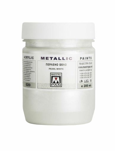 Decor-acryl 200 ml. - Pearl white 020