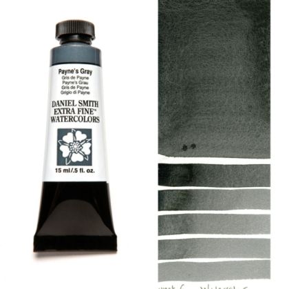 DANIEL SMITH Extra Fine™ Payne’s Gray Watercolor 15 ml. - World`s finest artists` paints