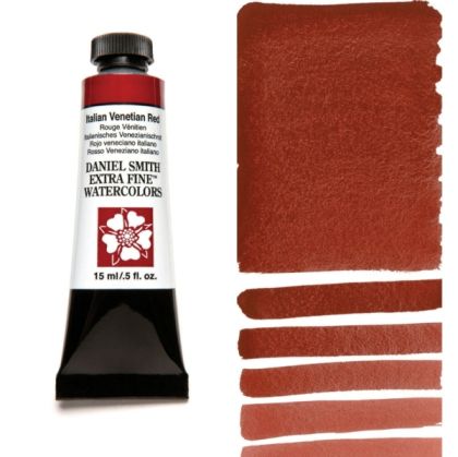 DANIEL SMITH Extra Fine™ Italian Venetian Red Watercolor 15 ml. - World`s finest artists` paints