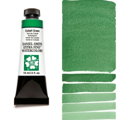 DANIEL SMITH Extra Fine™ Cobalt Green Watercolor 15 ml. - World`s finest artists` paints