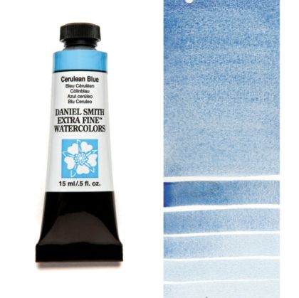 DANIEL SMITH Extra Fine™ Cerulean Blue Watercolor 15 ml. - World`s finest artists` paints