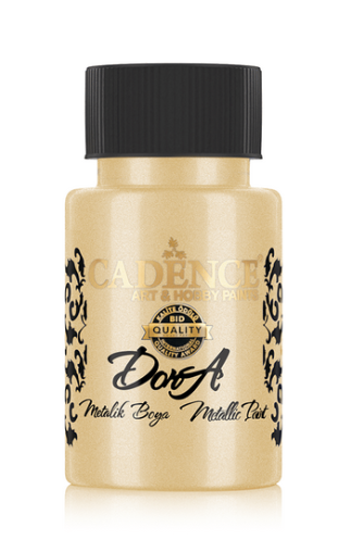 Premium Acrylic Metallic CADENCE 50 ml. - 198 SAND YELLOW