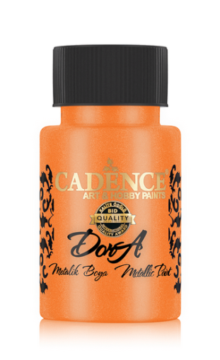 Premium Acrylic Metallic CADENCE 50 ml. -  169 BRIGHT ORANGE