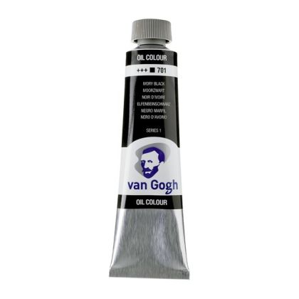 Oil color VAN GOGH 40 ml. - Ivory black 701