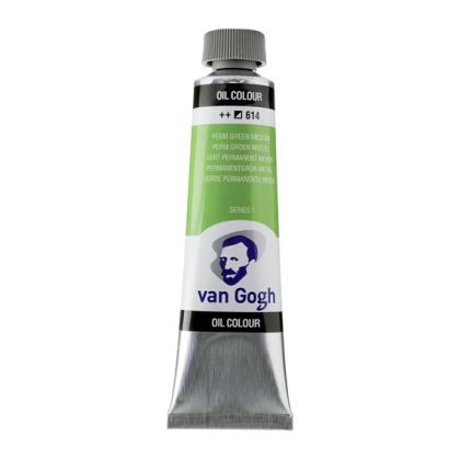 Oil color VAN GOGH 40 ml. - Perm.green M 614