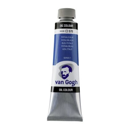 Oil color VAN GOGH 40 ml. - Phthalo blue 570