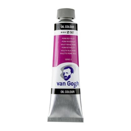 Oil color VAN GOGH 40 ml. - Perm. red violet 567