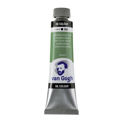 Oil color VAN GOGH 40 ml. - Chromium ox.green 668