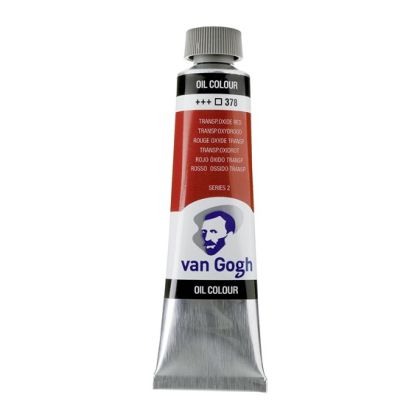 Oil color VAN GOGH 40 ml. - Transp.ox.red 378