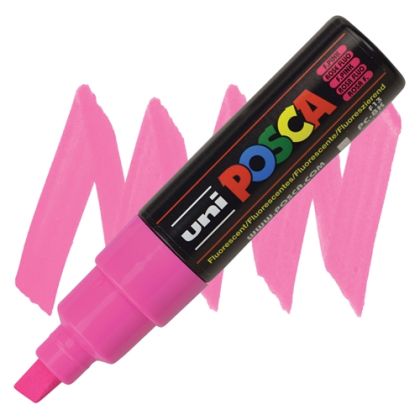 POSCA acrylic pen PC-8K - Fluorescent pink