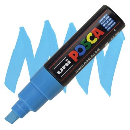 POSCA acrylic pen PC-8K - Light blue