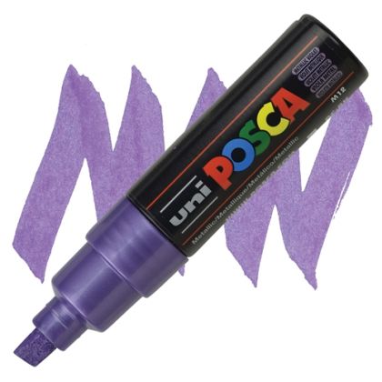 POSCA acrylic pen PC-8K - Metallic violet