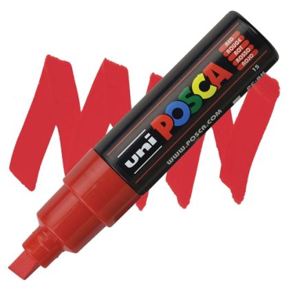 POSCA acrylic pen PC-8K - Red