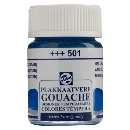 Gouache Extra Fine Jar 16 ml - Light Blue Cyan 501