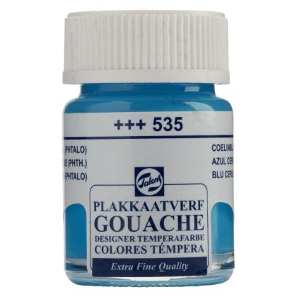 Gouache Extra Fine Jar 16 ml - Cerulean Blue Phthalo 535
