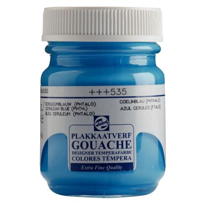Gouache Extra Fine Jar 50 ml - Cerulean Blue Phthalo 535