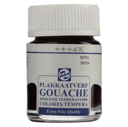 Gouache Extra Fine Jar 16 ml - Sepia 416