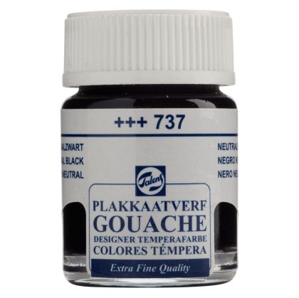 Gouache Extra Fine Jar 16 ml - Neutral Black 737