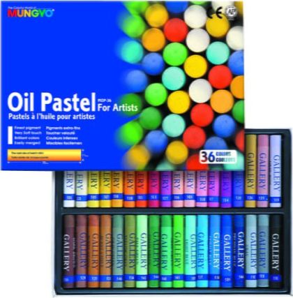 Oil pastels set of 36 colors