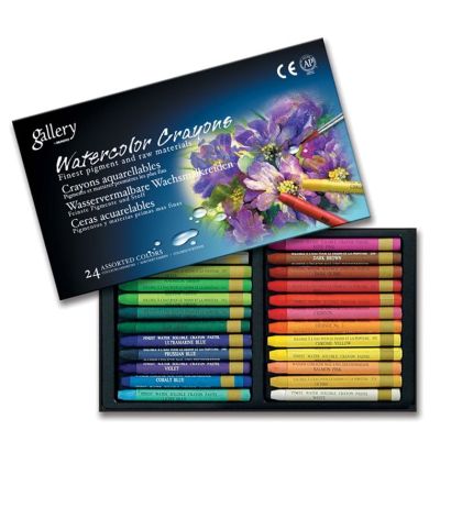 Watercolor pastels set of 24 colors
