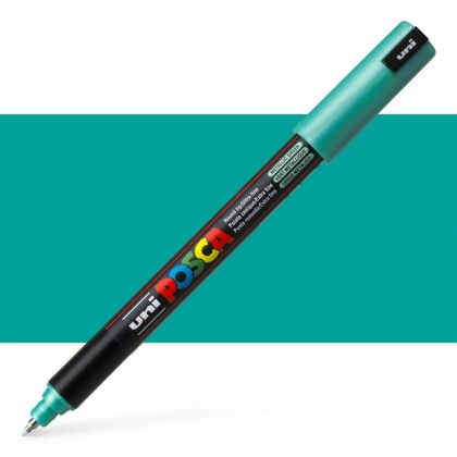 POSCA acrylic pen 1MR - Metallic green