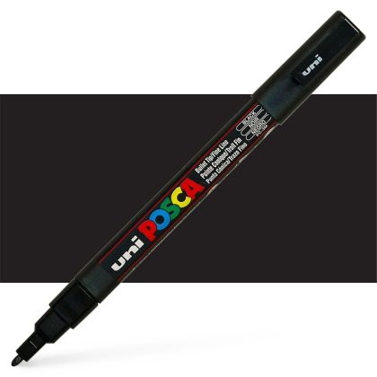 POSCA acrylic pen PC-3M - Black