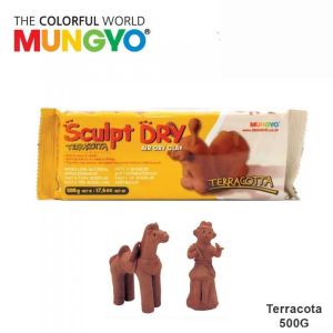 Air dry clay 500 gr. - Terracotta