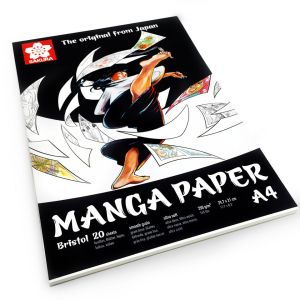 Manga sketchbook 20 sheets, format A4