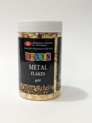METAL FLAKES 3 gr. - GOLD