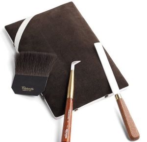 TINTORETTO - professional gilding brush, blue squirrel, 30 mm.