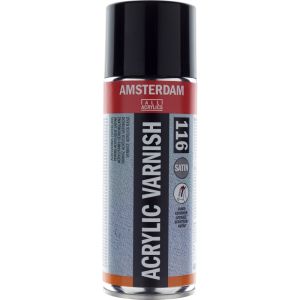 Spray varnish SATIN for acrylic and oil paints 400 ml. - 116