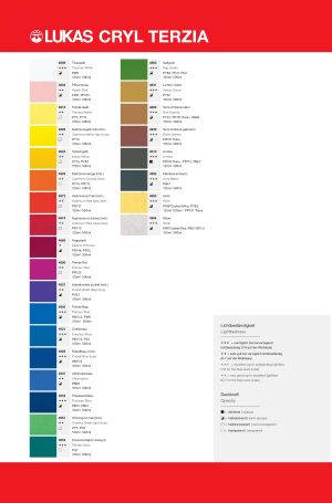 LUKAS Acrylic Paint 500 ml – CERULEAN 4921