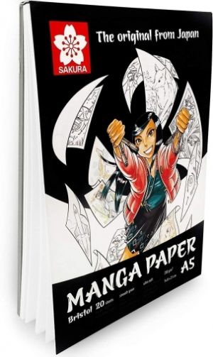 Manga sketchbook 20 sheets, format A5