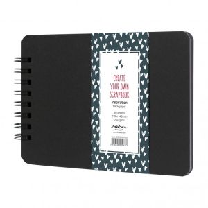 'Scrapbook Inspiration' Black paper 250g 24 sheets, size A5