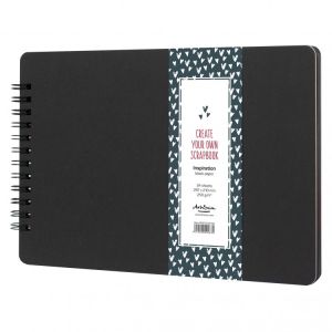 'Scrapbook Inspiration' Black paper 250g 24 sheets, size A5