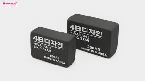 Черна гума за рисуване Hwarang 4B Design 200AB – Корея