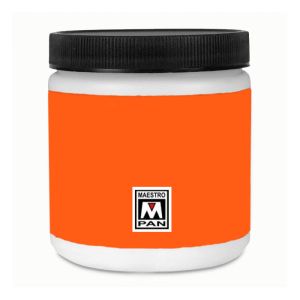 Acrylic paint Maestro Pan 200ml. - Intensive orange 118