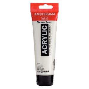 Acrylic color AMSTERDAM Standard 120 ml - Zinc white 104