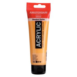 Acrylic color AMSTERDAM Standard 120 ml - Gold yellow 253